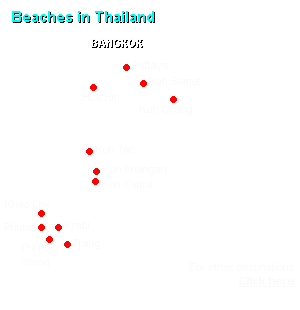 Thailand Beach - Map
