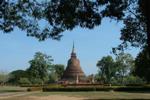 Travel along the historic parks of Thailand's former capitals Ayutthaya and Sukhothai